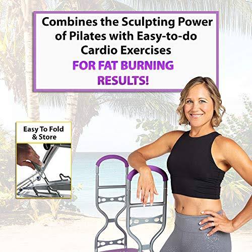 Pilates Pro Chair Max with Sculpting Handles byLife&s A Beach ,Blue