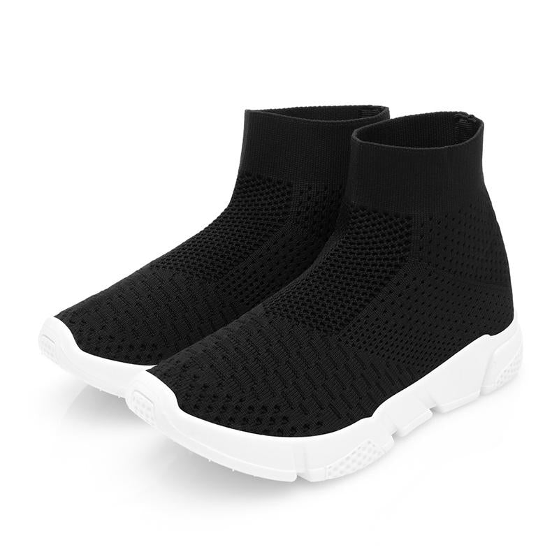Mesh Fabric High-top Breathable Sneaker