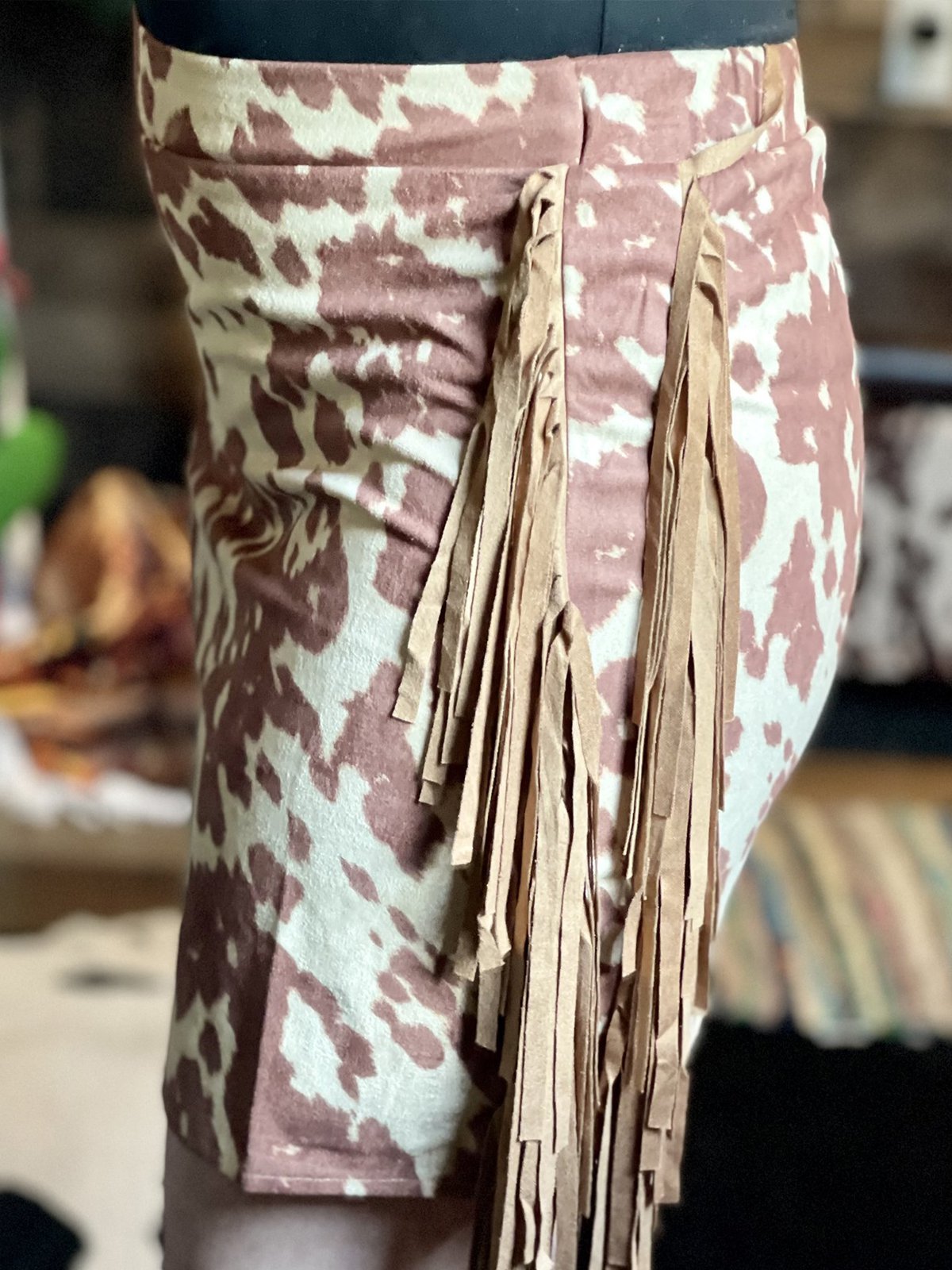 Printed Shift Vintage Skirts