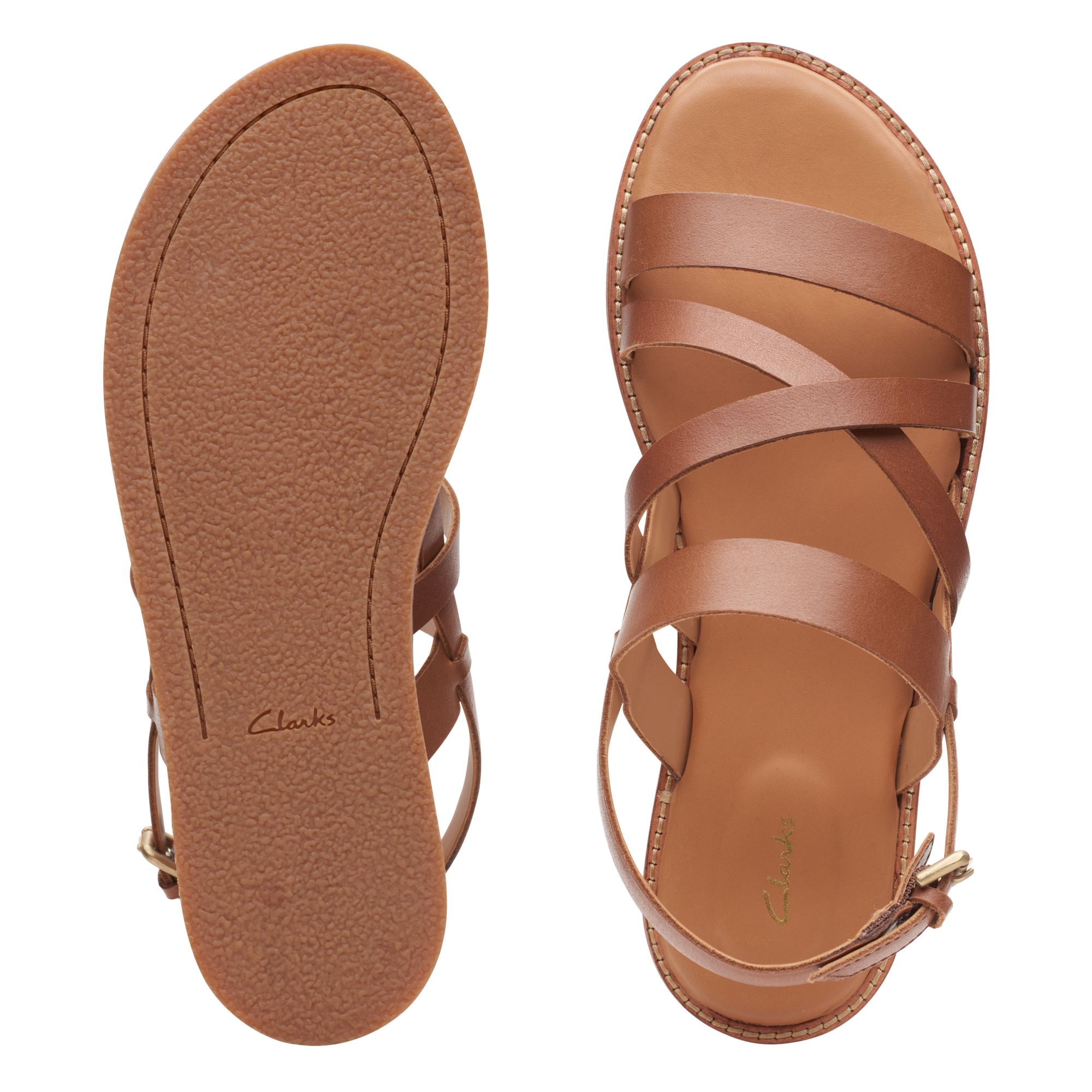 Women Sandals Karsea Sun Tan Leather