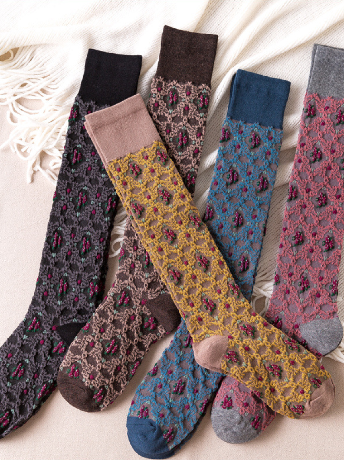 Jacquard Socks