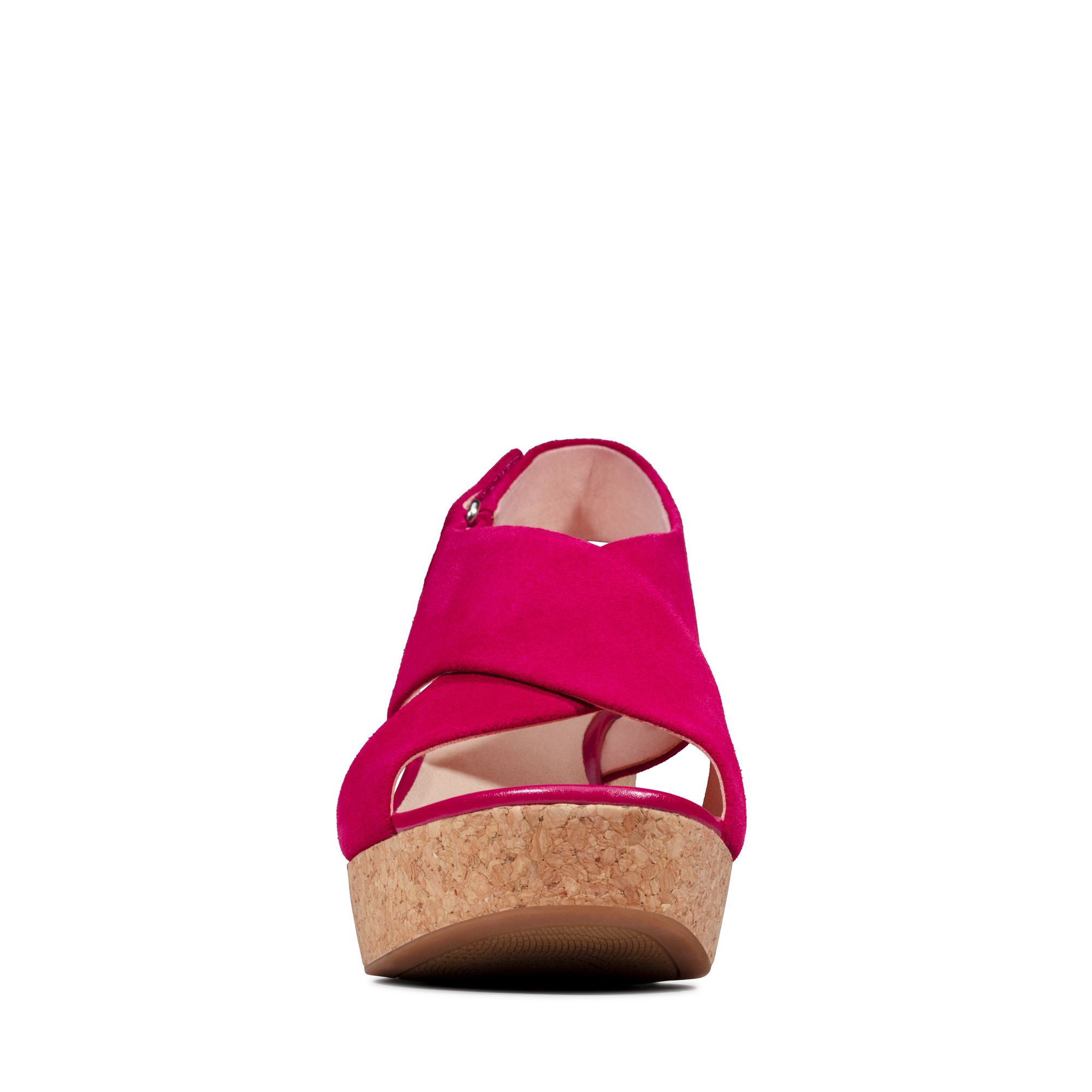 Women Sandals Maritsa Lara Fuchsia Suede