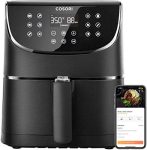 Smart Wi-Fi Air Fryer(100 Recipes), 13 Cooking Functions