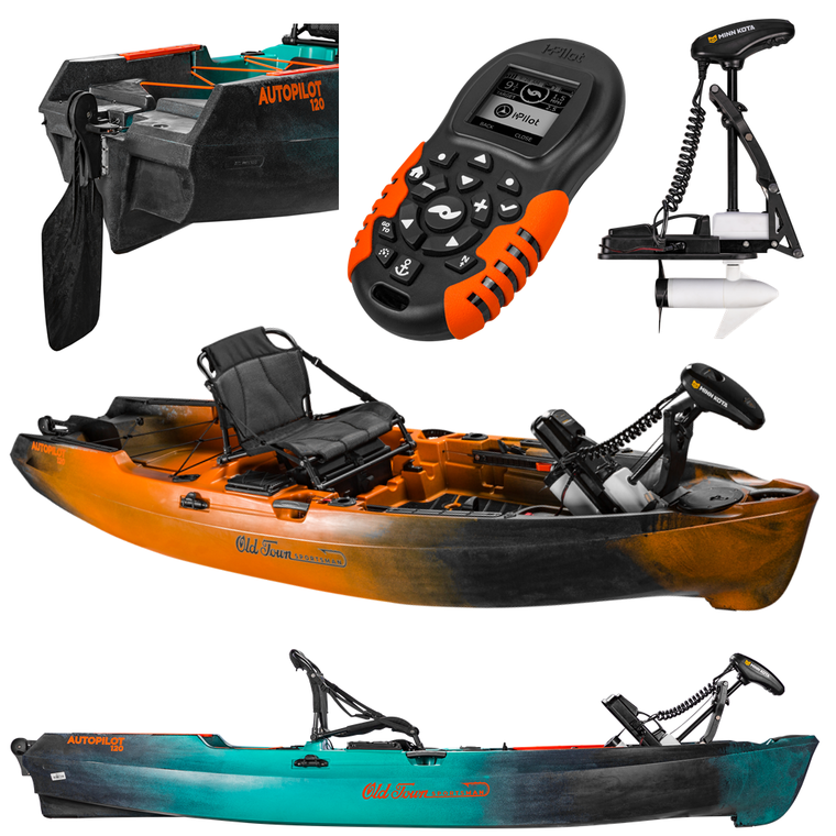 2022 Old Town Sportsman Auto Pilot 120 Fishing Kayak w/Spot Lock