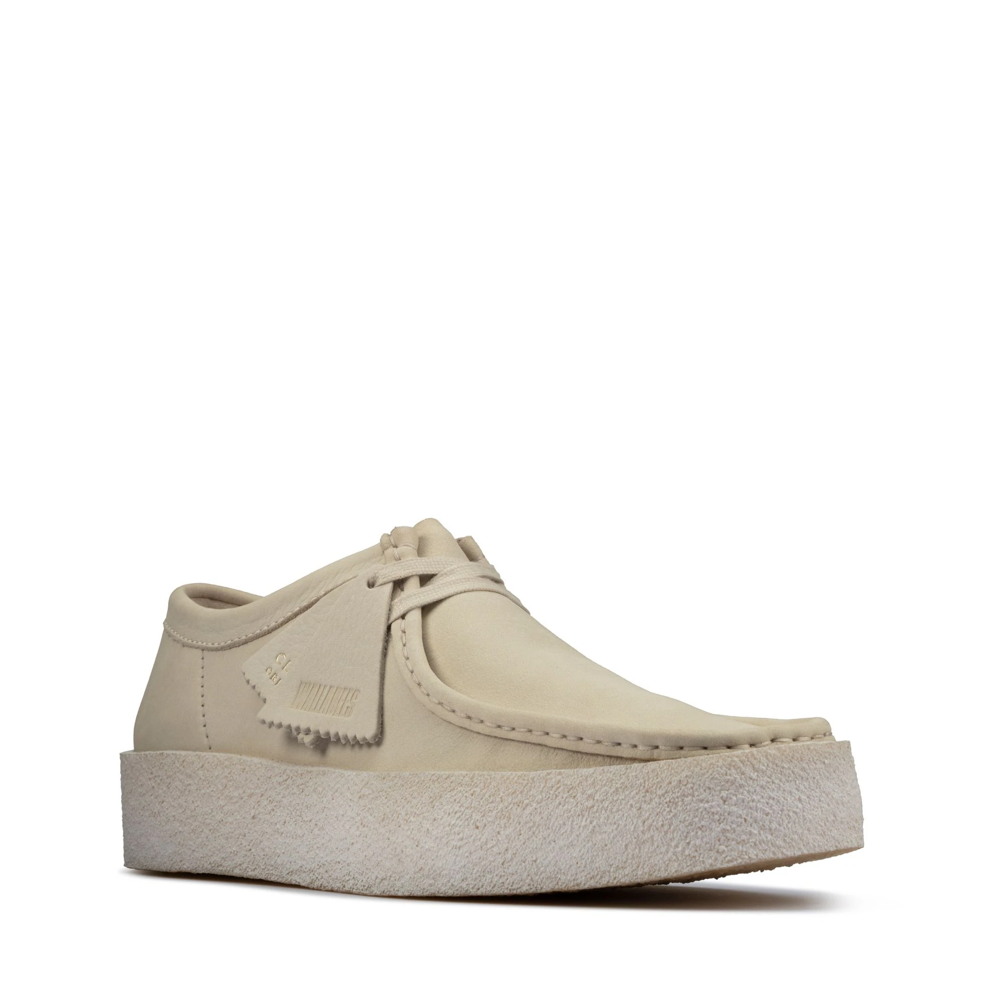 Men wallabee-cup-white-nubuck