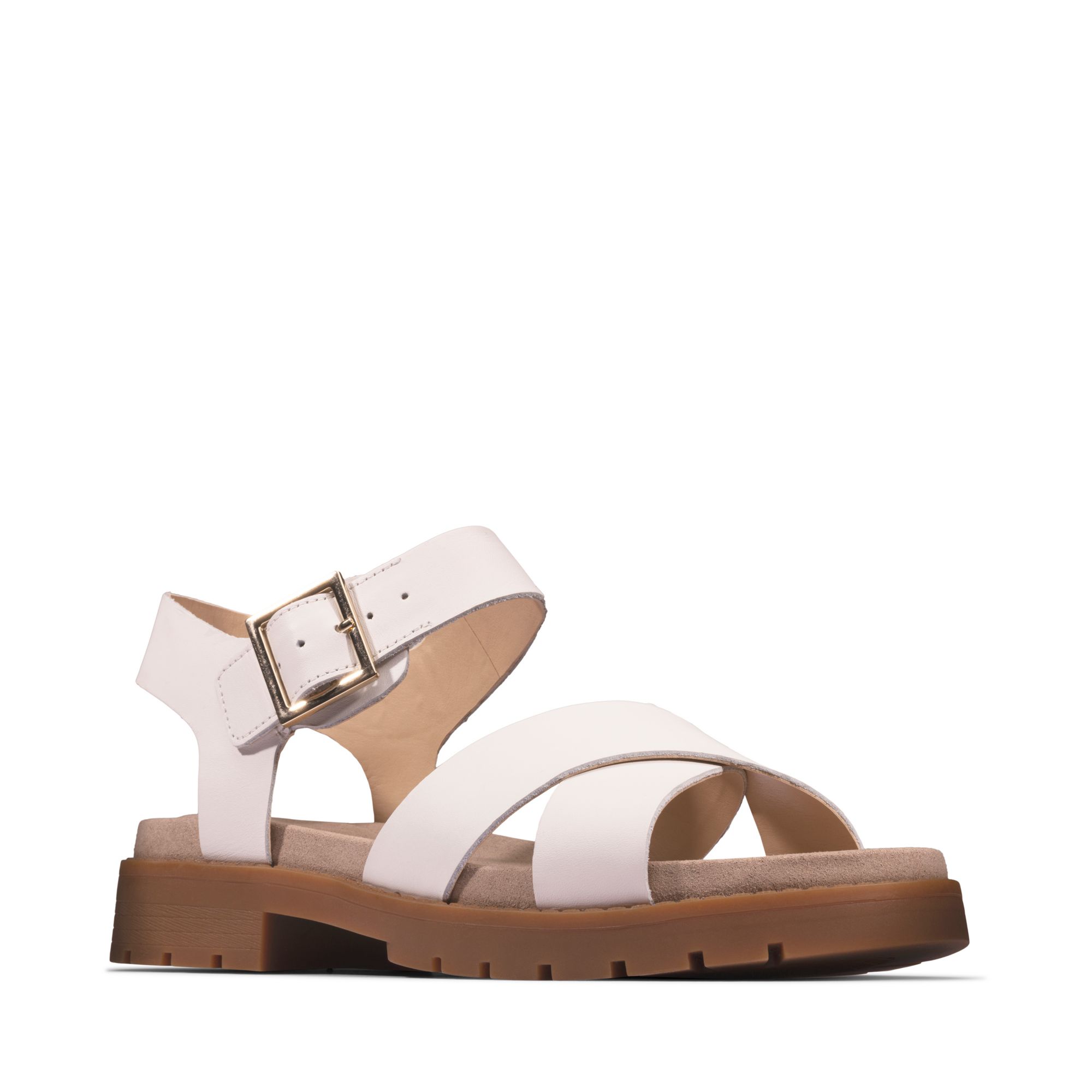 Women Sandals Orinoco Strap White Leather