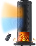 Space Heater with Remote Control �C Oscillating/Black
