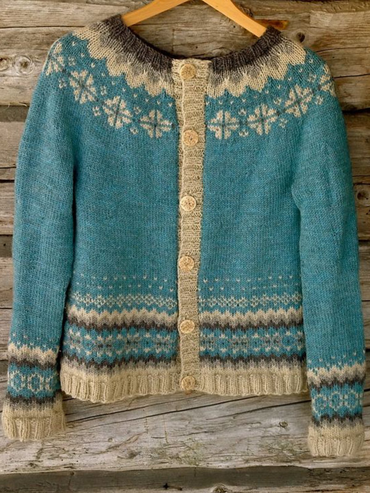 Casual Plus Size Round Neck Sweater Outwear