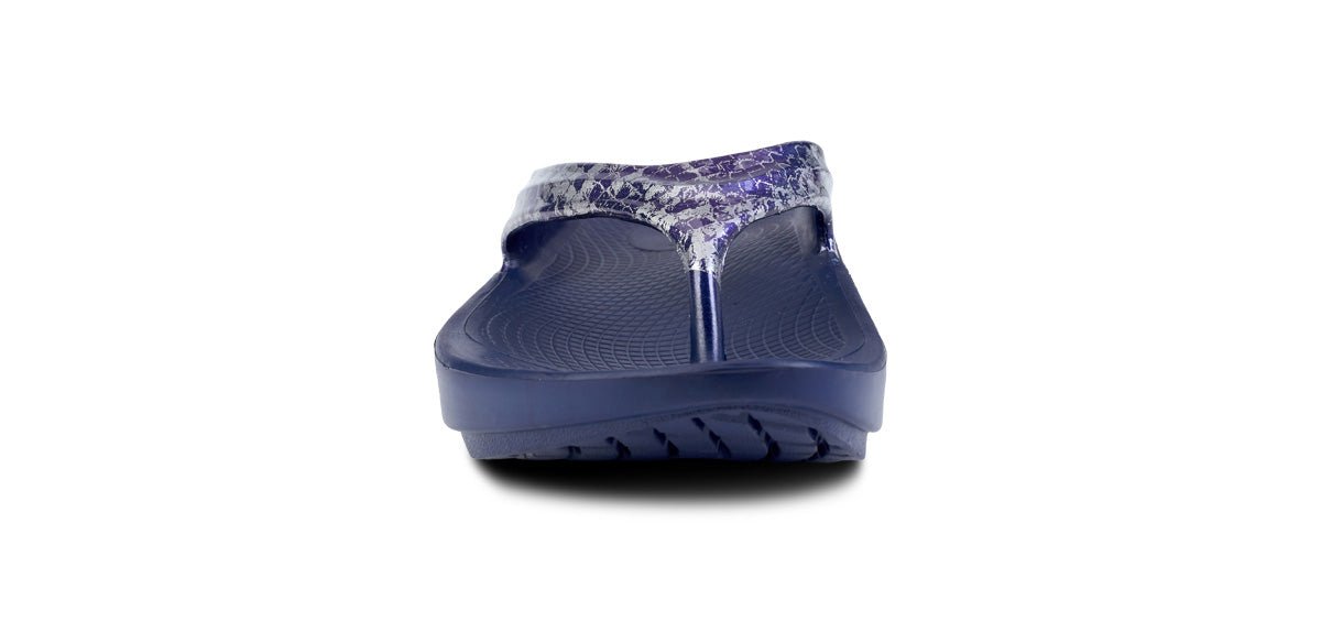 Women's OOlala Limited Sandal - Navy Metallic Snake (SALE)
