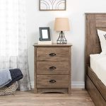 Prepac Salt Spring 3-Drawer Tall Nightstand