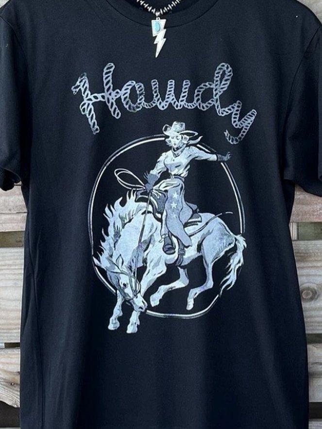 Cowgirl Shift Short Sleeve Shirts & Tops