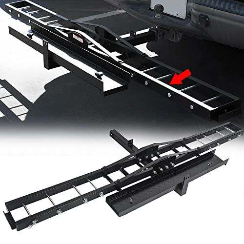 HOMU Motorcycle Carrier Hitch Mount Rack – Steel HL-111435