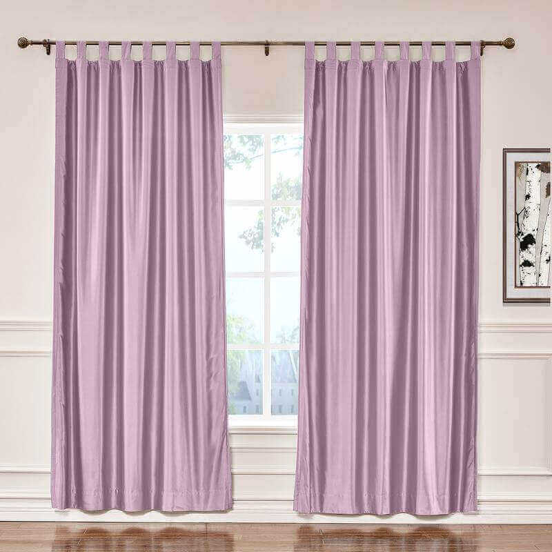 CUSTOM Lao Hang Zhou Smoky Plum Polyester Cotton Thermal Insulated Curtain