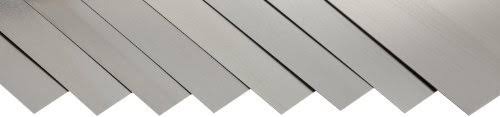 Precision Brand 22999 8 Piece Metric Stainless Steel Shim Stock Assortment 150mm x 300mm Sheets