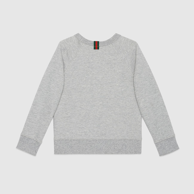 Children's sweatshirt with tiger print