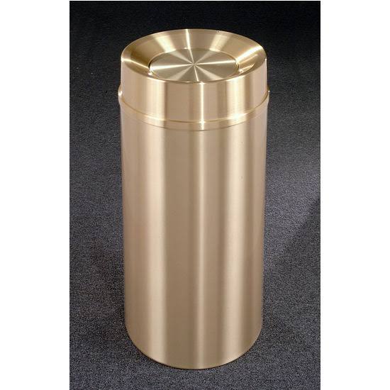 Glaro Atlantis Tip Action Top Trash Can - 20 x 35 - 33 Gallon - TA2035BE
