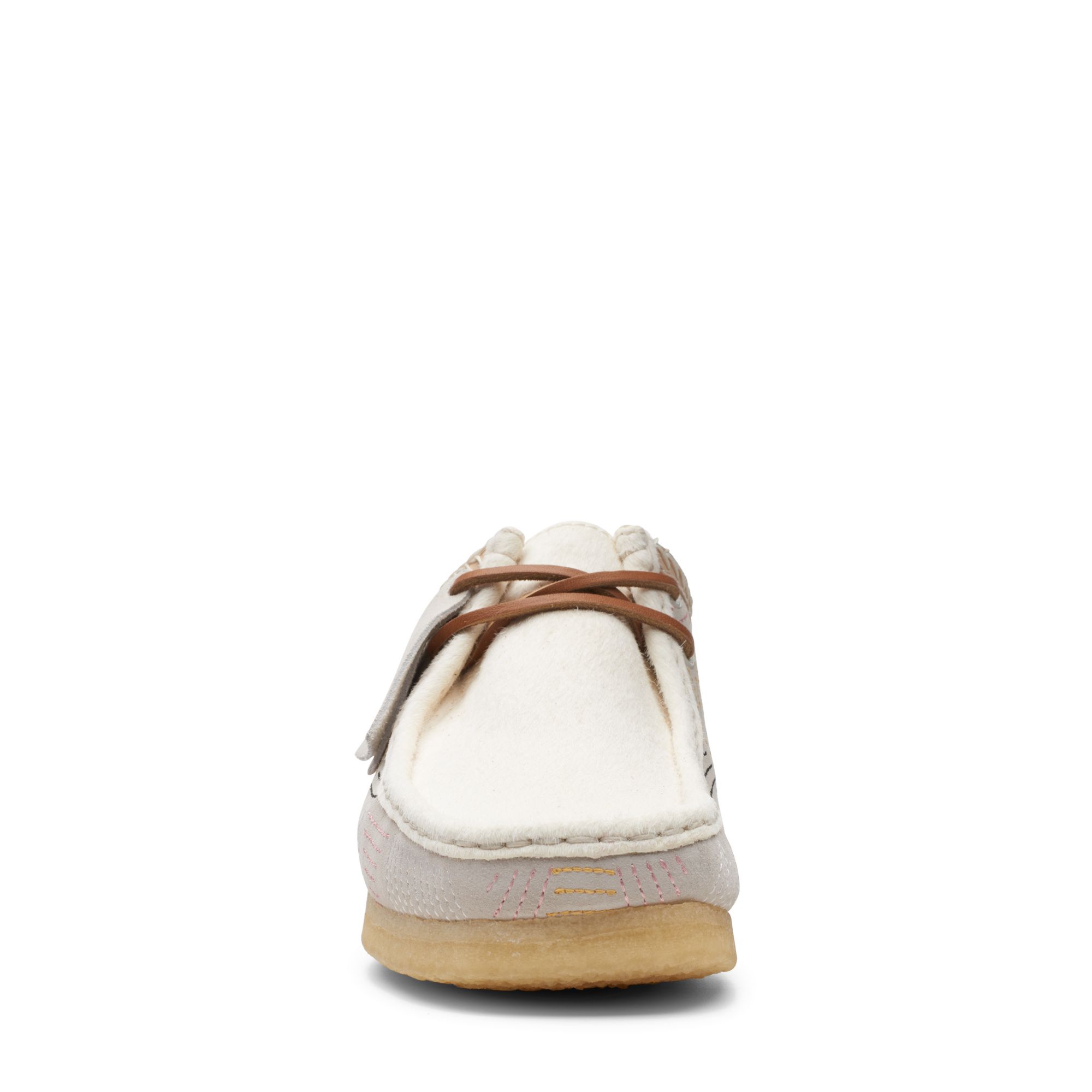Men  Wallabee Off White Hairy