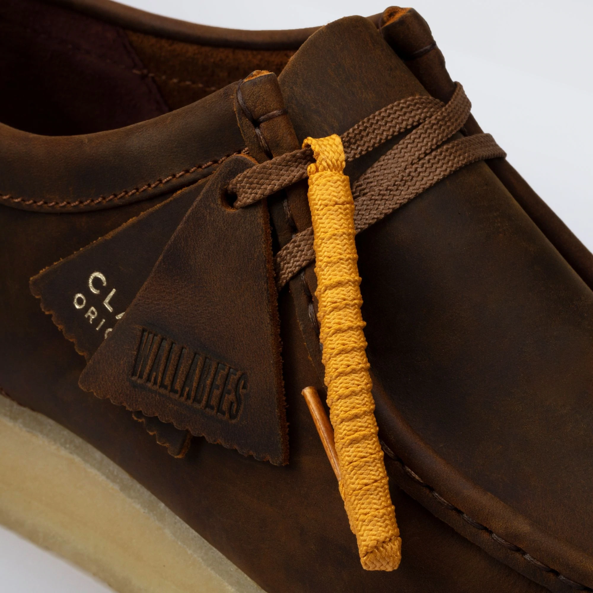 Men wallabee-beeswax