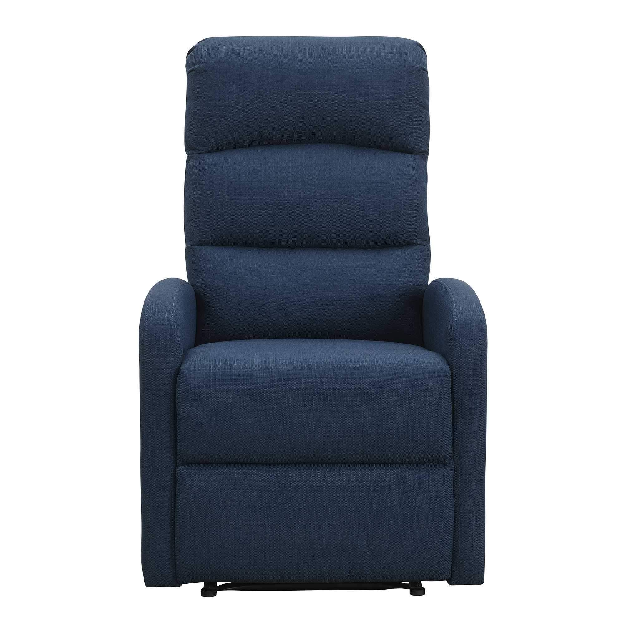 Relaxing Navy Blue Recliner Chair N270-379981