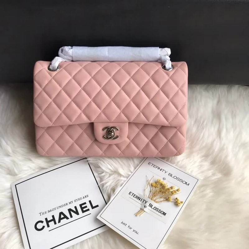 high quality handbag 119004 lambskin flap bag 1112