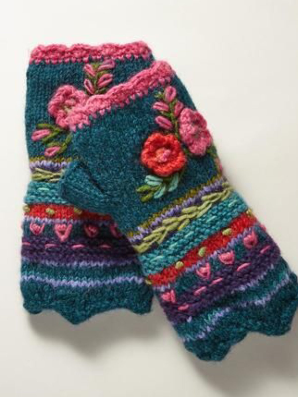 Casual Knit Gloves Handwarmers