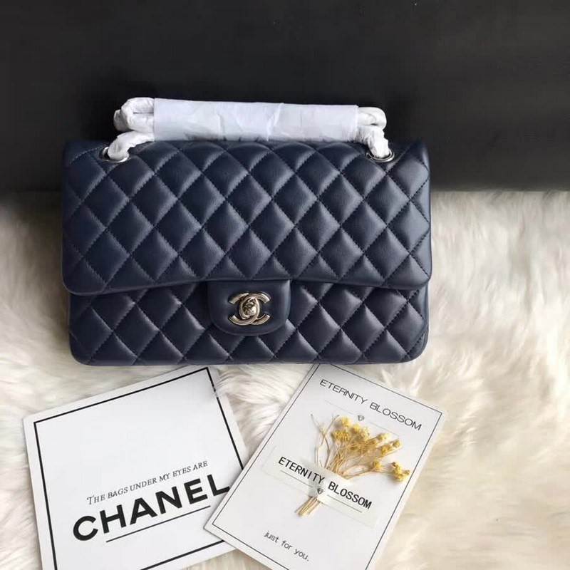 high quality handbag 119002 lambskin flap bag 1112