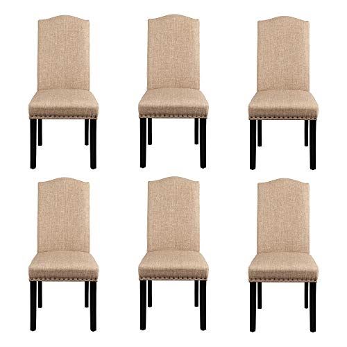 Dining Room Chairs Living Room Chairs with Rubber Wood Legs