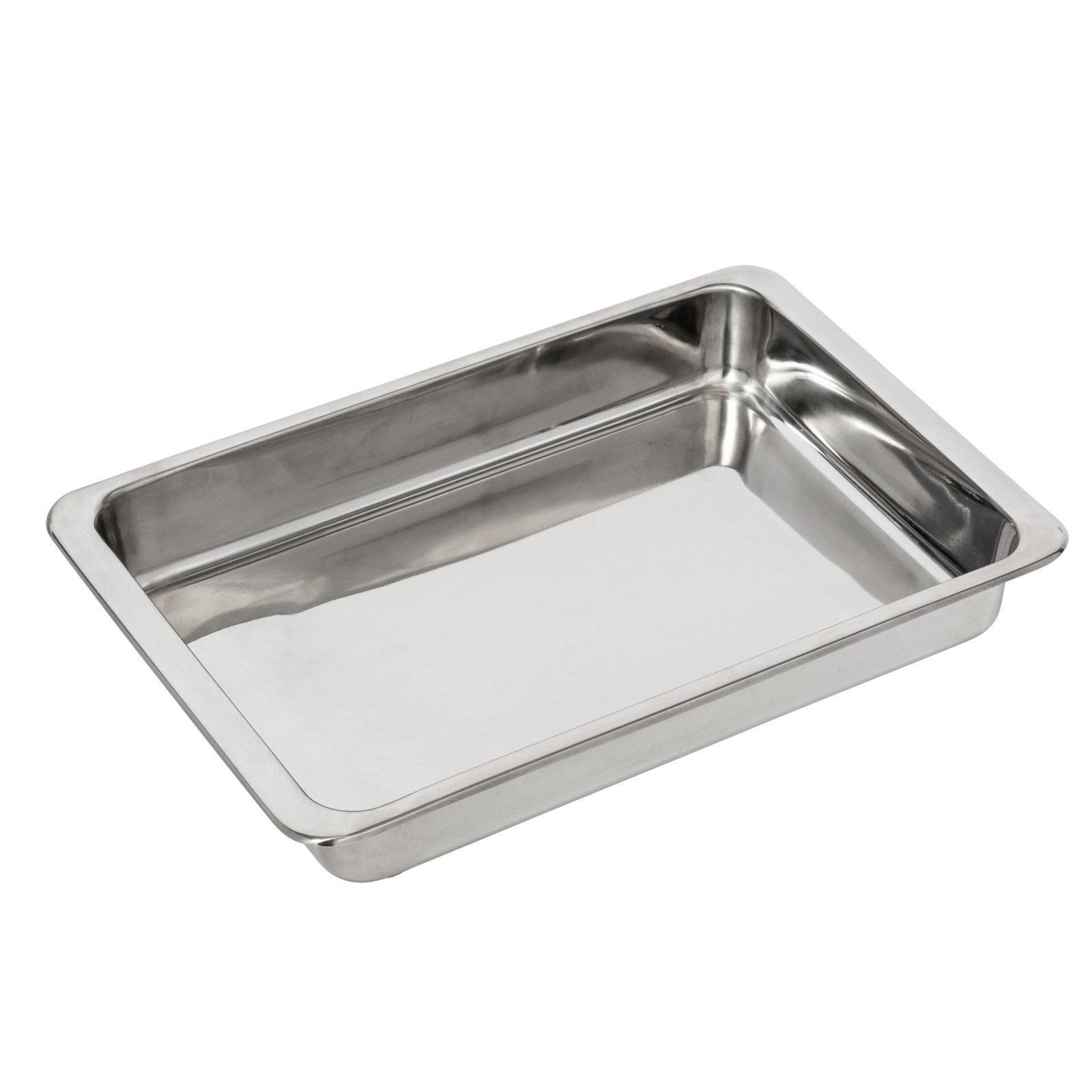 Honey Can Do Dishwasher and Oven Safe Stainless Steel Baking Pan, Silver