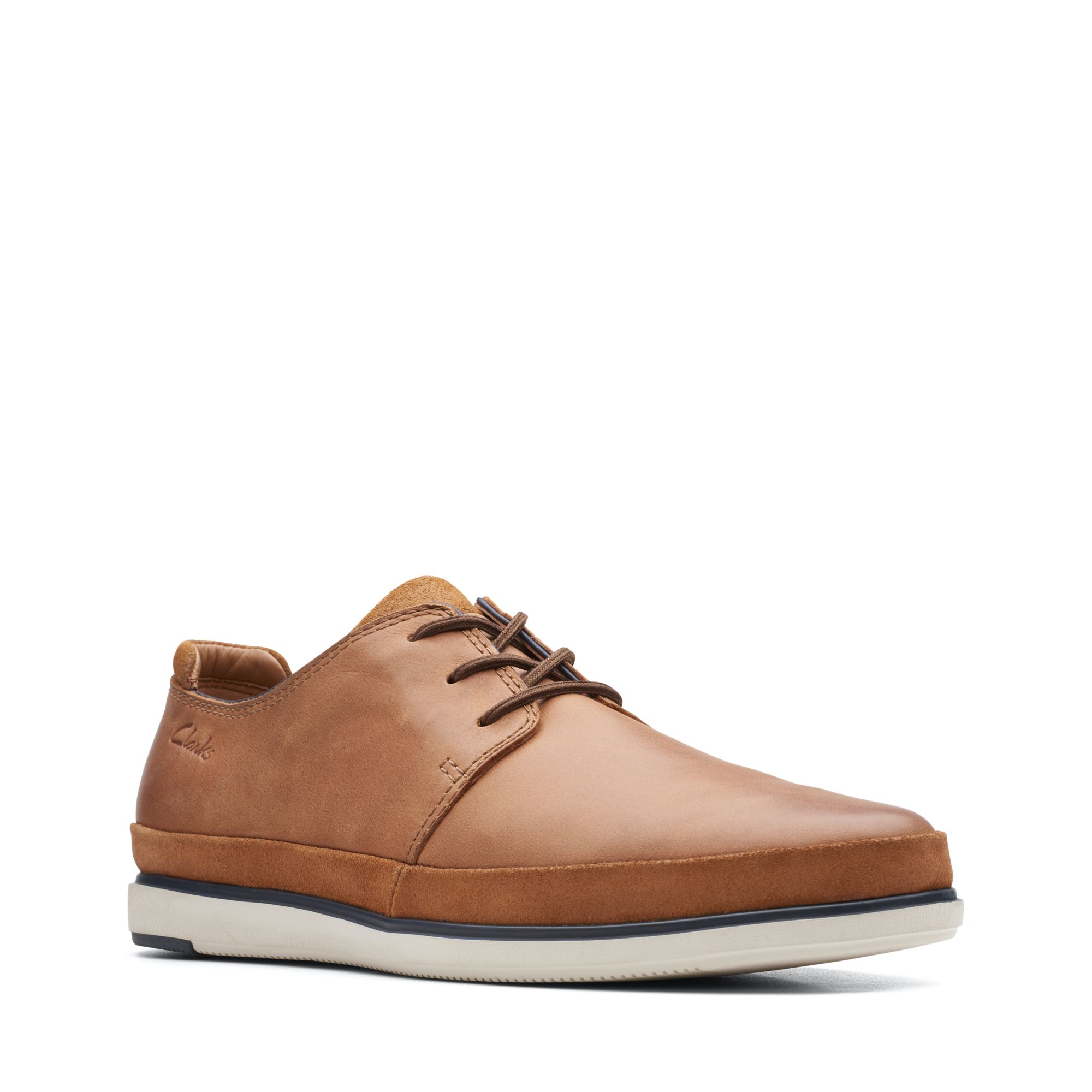 Men Atticus LT Lace Dark Tan Lea