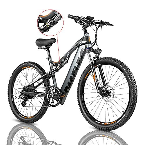 Electric Mountain Bike, E-Bike Moped with 48V 13ah Lithium Battery