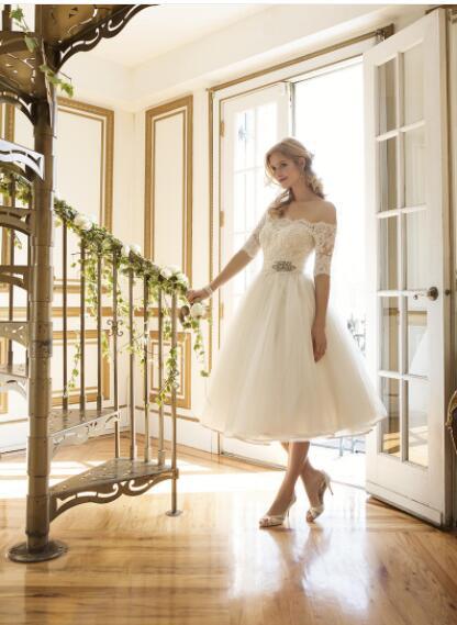 dress Sexy boat neck bare shoulders dress