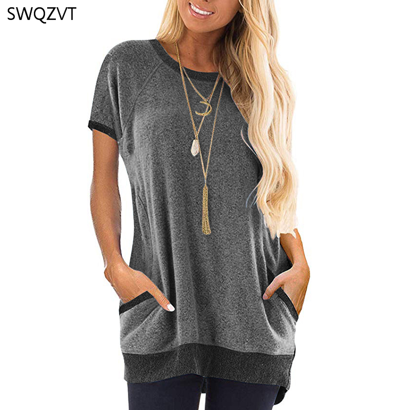 2020 Spring Summer Casual Women T shirt  New Fashion Short Sleeve  Women t-shirt Leisure Ladies Tops Tees Female Clothes