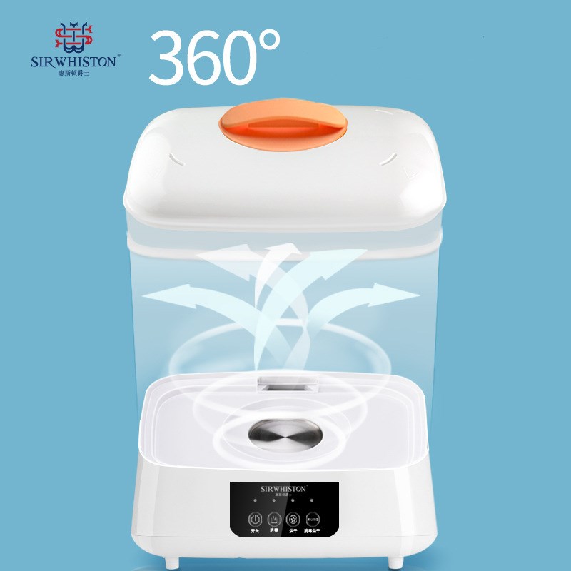 ម៉ាស៊ីនចំហុយនិងសំងួតដបទឹកដោះគោ