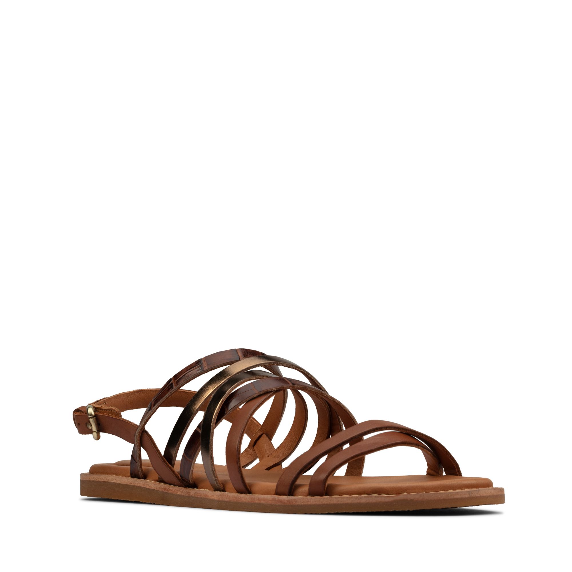 Women Sandals Karsea Ankle Tan Leather