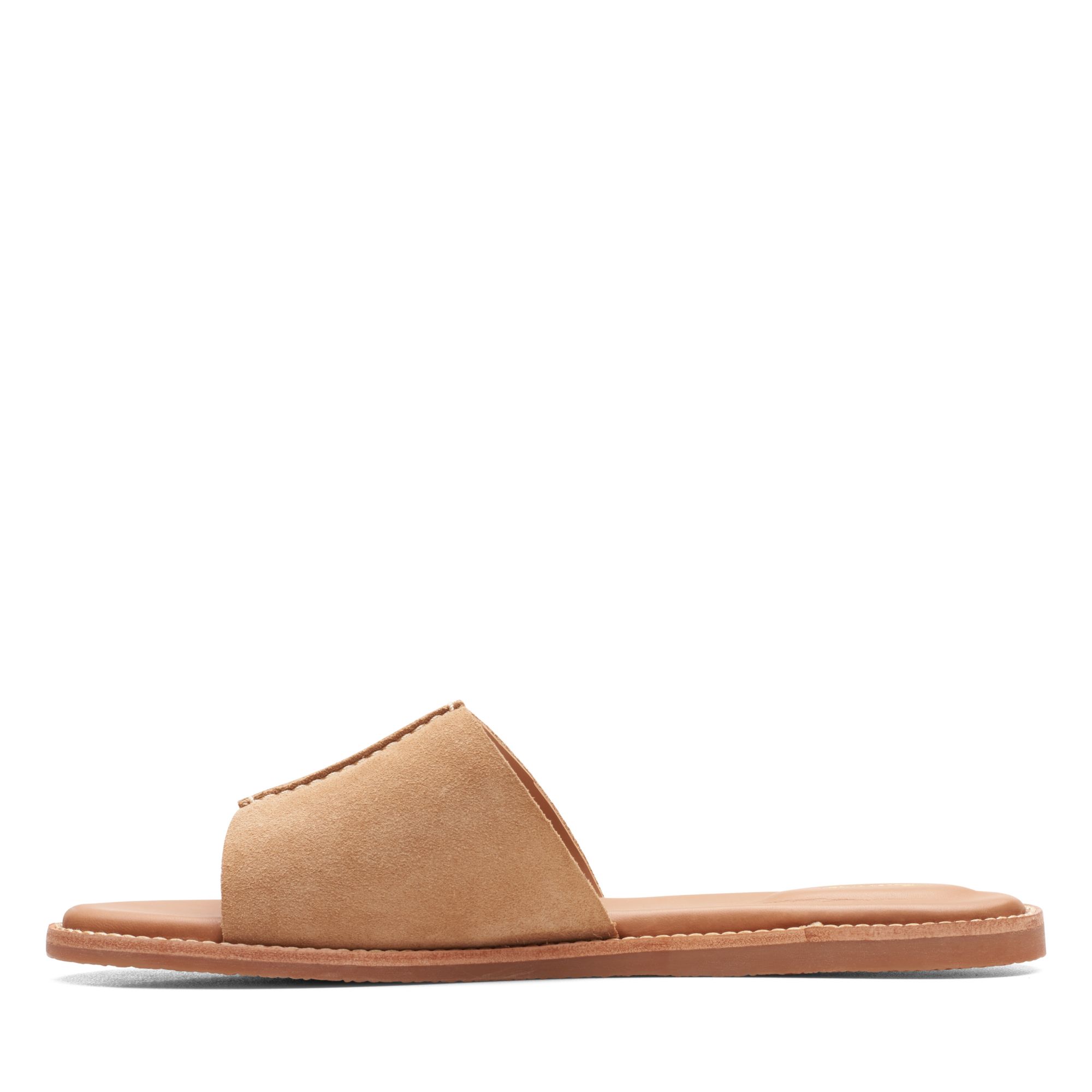 Women Sandals Karsea Mule Light Tan Suede