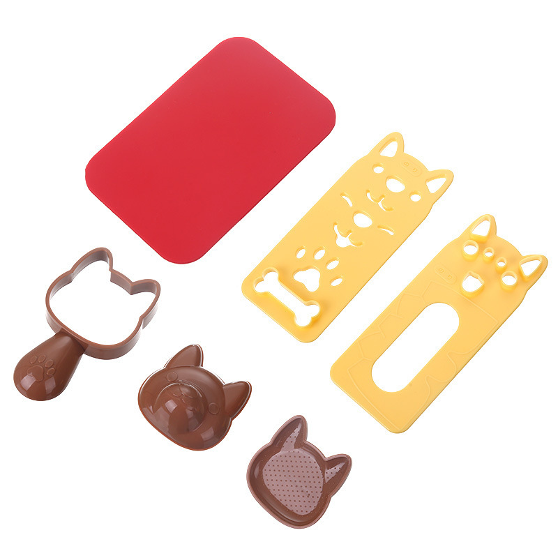 diy家用厨房工具小狗饭团动物模具寿司儿童便当米饭磨具小神器