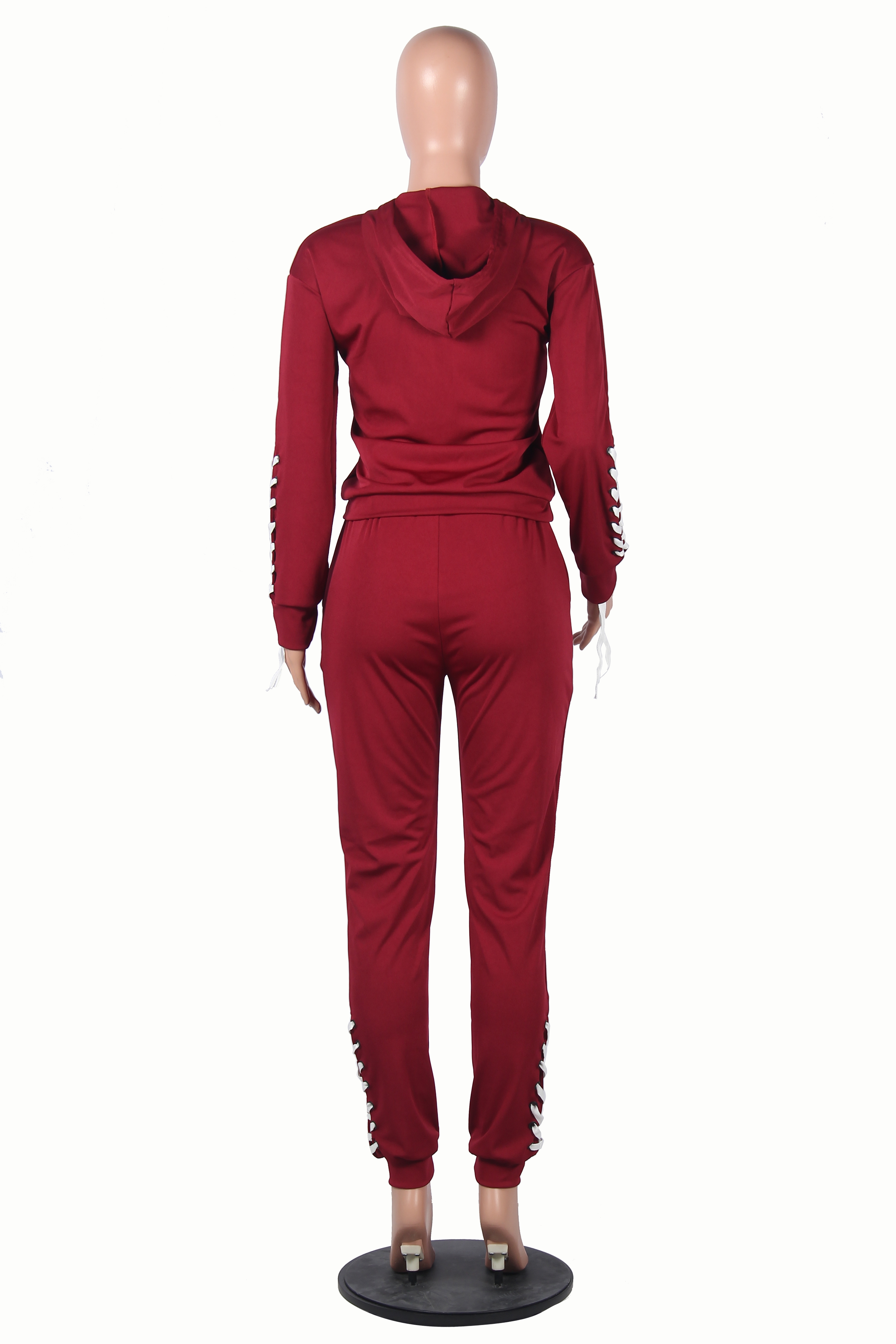 Blank Strings Long Sleeve Sweat Suit