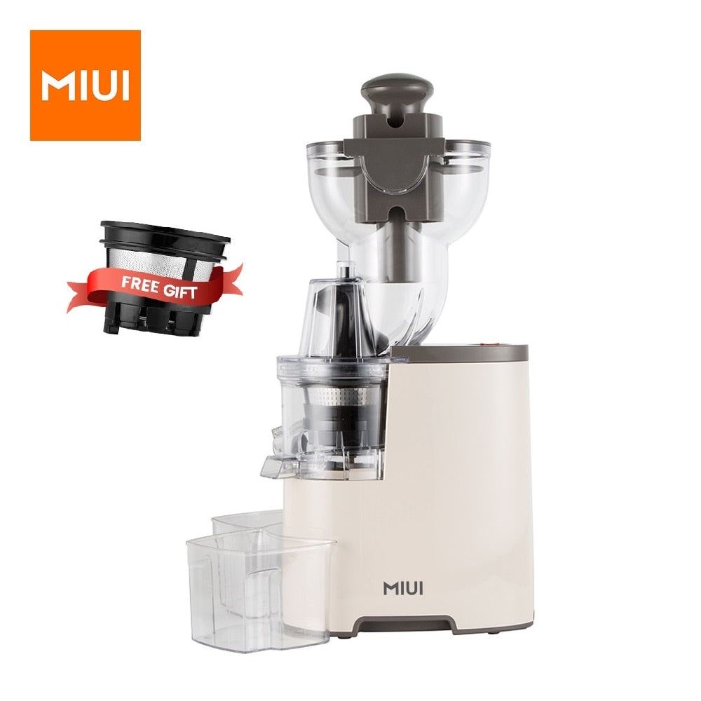 Slow Juicer with Stainless Steel Strainer (FFS6), New FilterFree Juice Concerto 150W