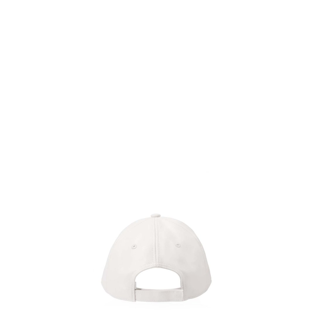 Logo Embossed Hat - White