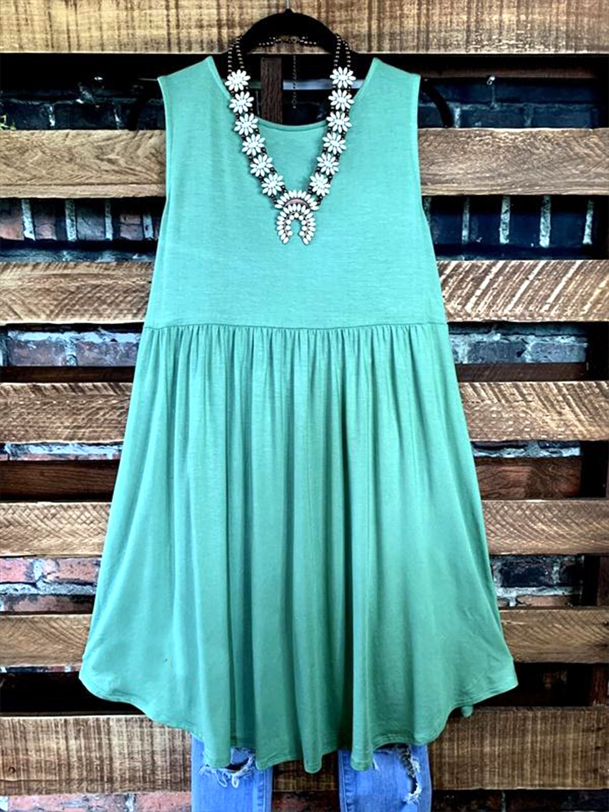 Turquoise Crew Neck Casual Cold Shoulder Shirts & Tops