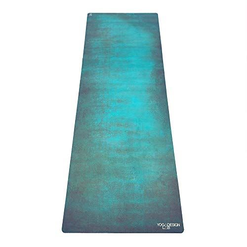YOGA DESIGN LAB | The Combo Yoga Mat | 2-in-1 Mat+Towel | Eco Luxury | Ideal for Hot Yoga, Power, Bikram
