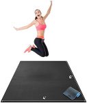 Gorilla Mats Premium Large Exercise Mat �C 6�� x 4�� x 1/4��� Ultra Durable, Non-Slip, Workout Mat for Instant Home Gym Flooring