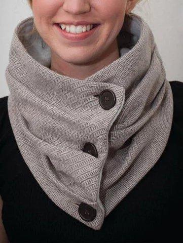 Turtleneck Casual Scarves & Shawls