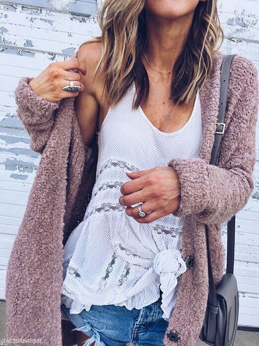 Loose Long Sleeved Cardigan