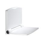 Mounted Shoe Bench Rest Stool Chair in Bathroom RV or Yacht Safety Foldable Fold Up