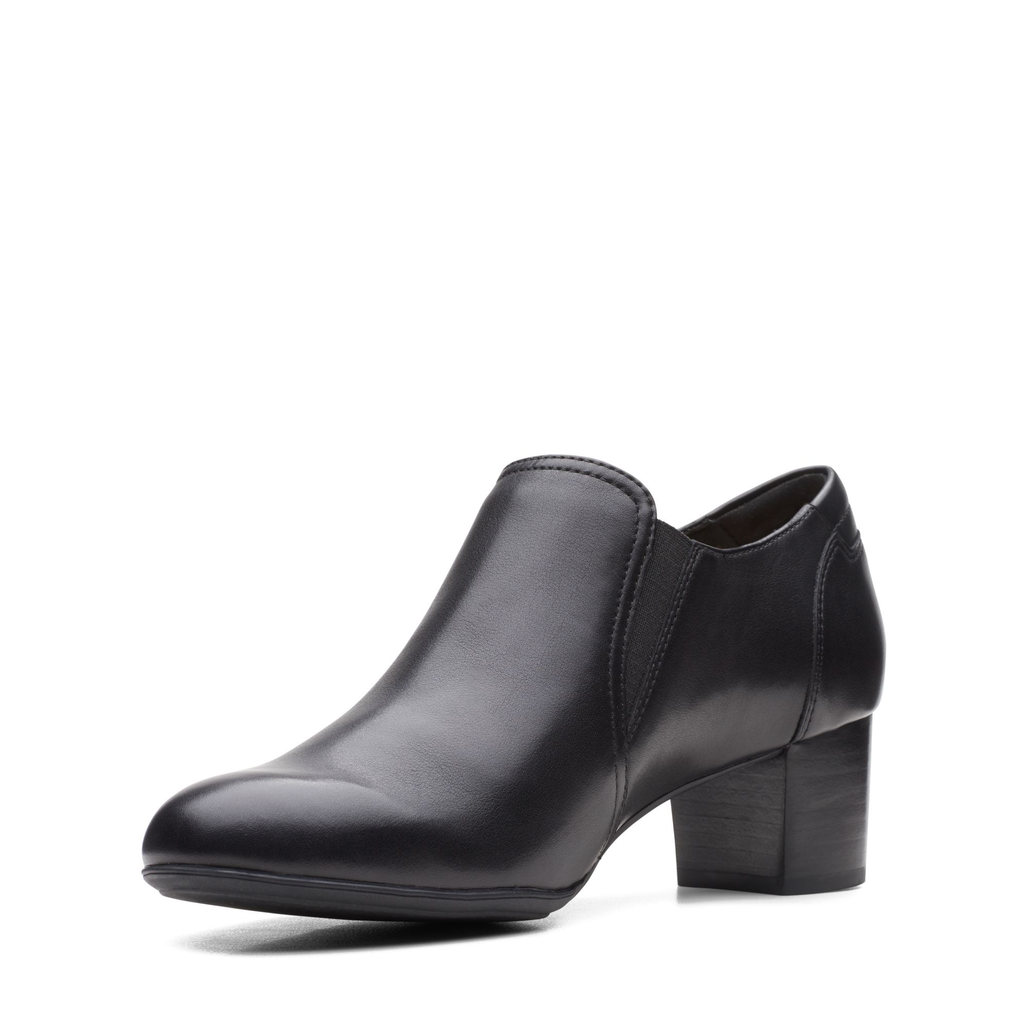 Women Linnae Way Black Leather