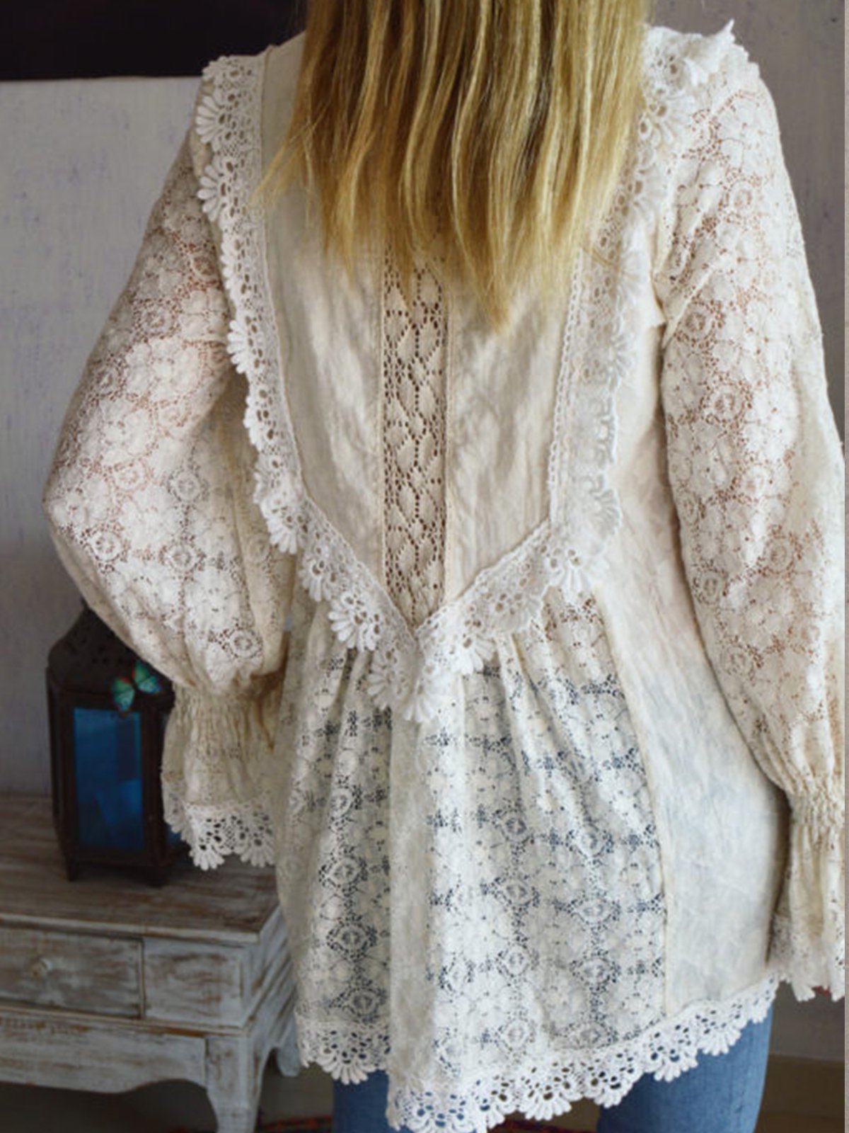 V Neck Boho  Shirts & Tops