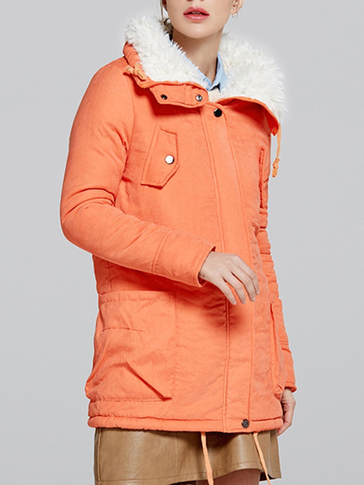 Woman's Winter Coat Thickening Cotton Jacket Outwear