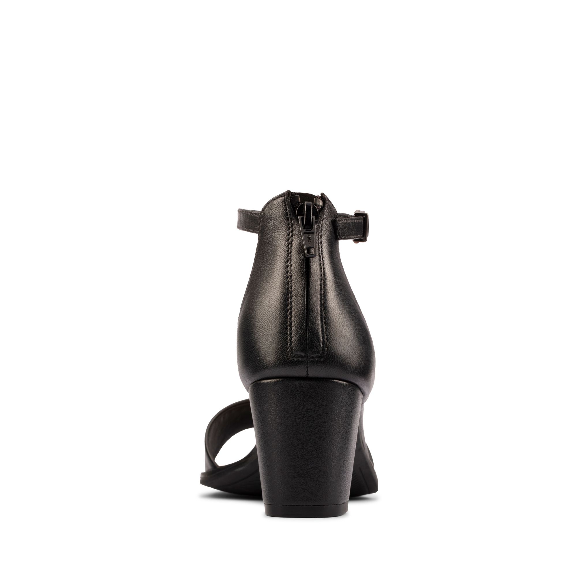 Women Sandals Kaylin 60 2 Part Black Leather