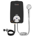Portable Tankless Water Heater Propane Shower, 1.85GPM/7Litre Capacity, 6-IN-1